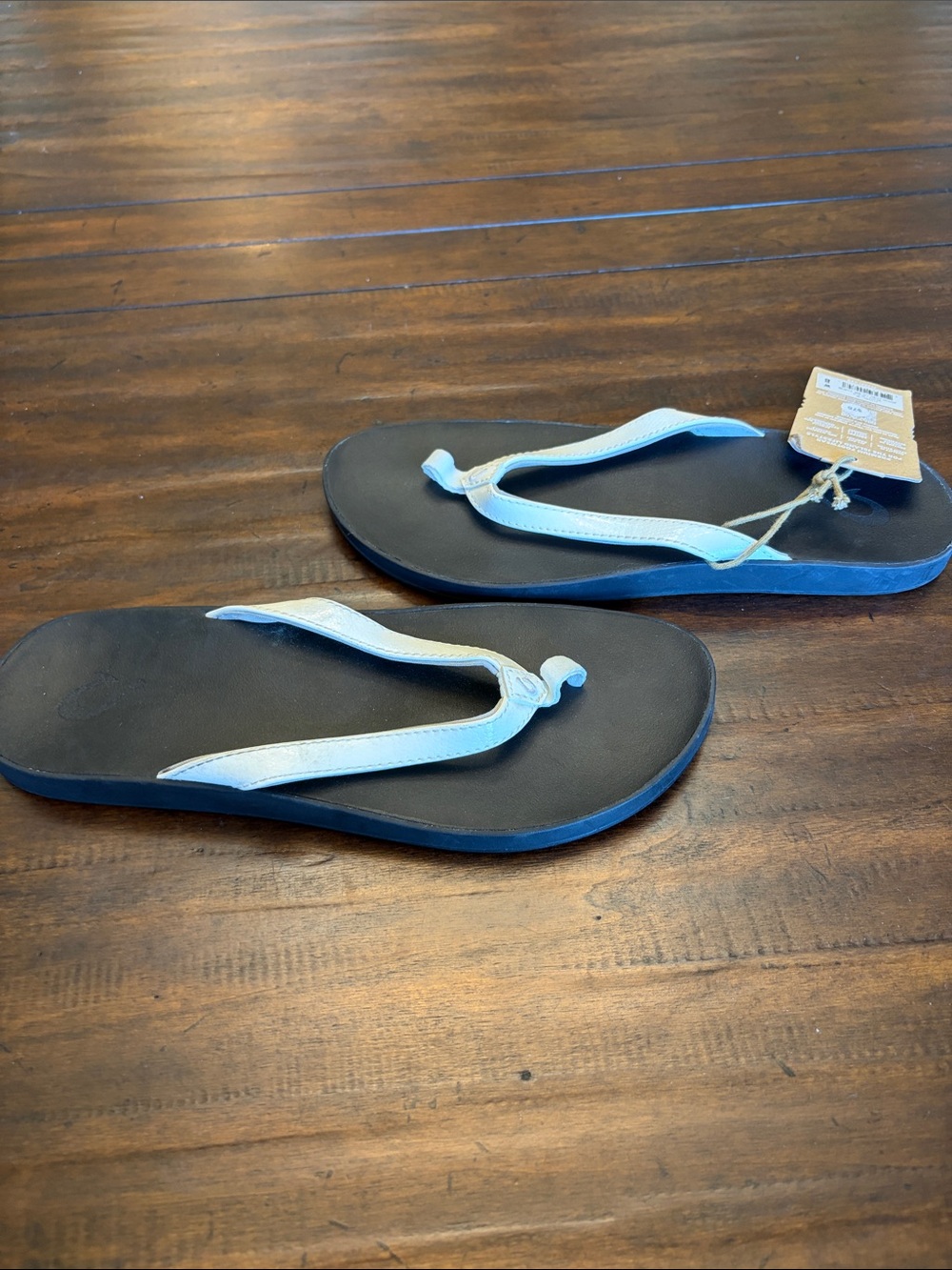 Olukai White Puawe Woman US 8 ACs